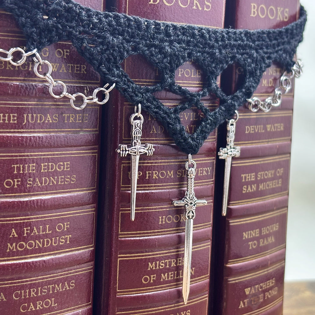 Paladin Crochet Choker