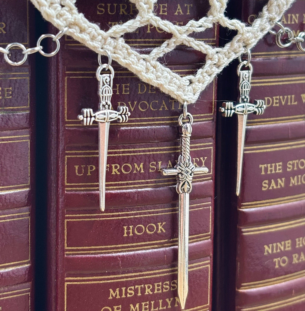 Paladin Crochet Choker