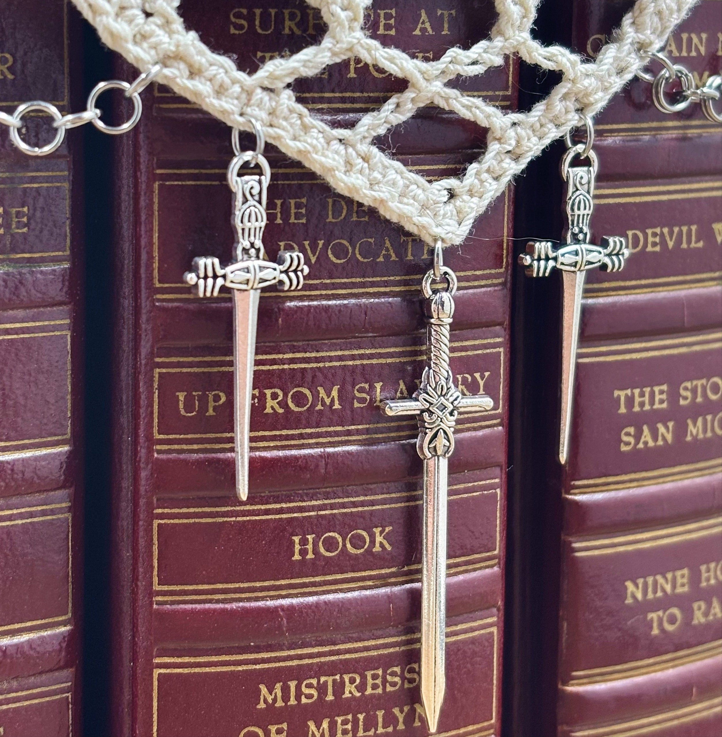 Paladin Crochet Choker