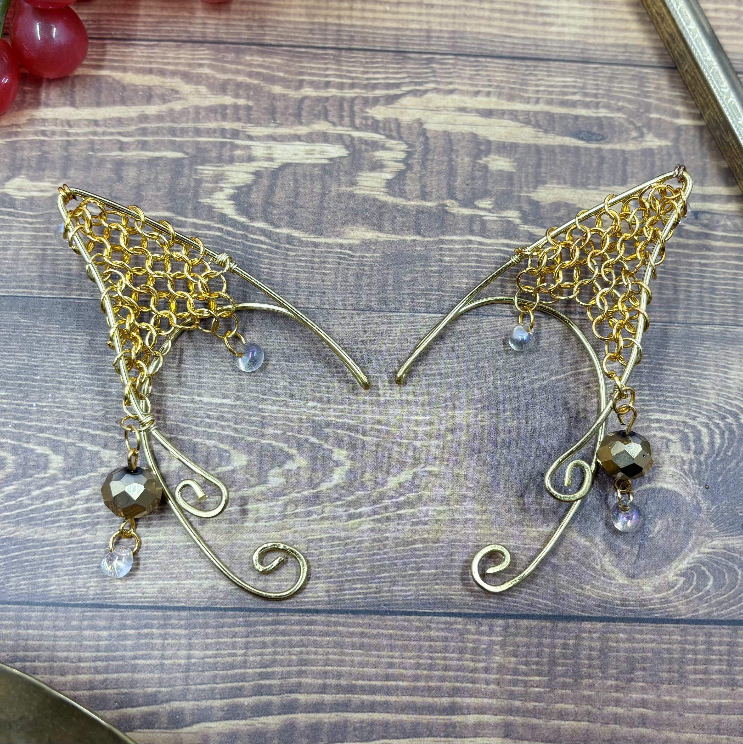 Chainmail Elf Ear Cuffs