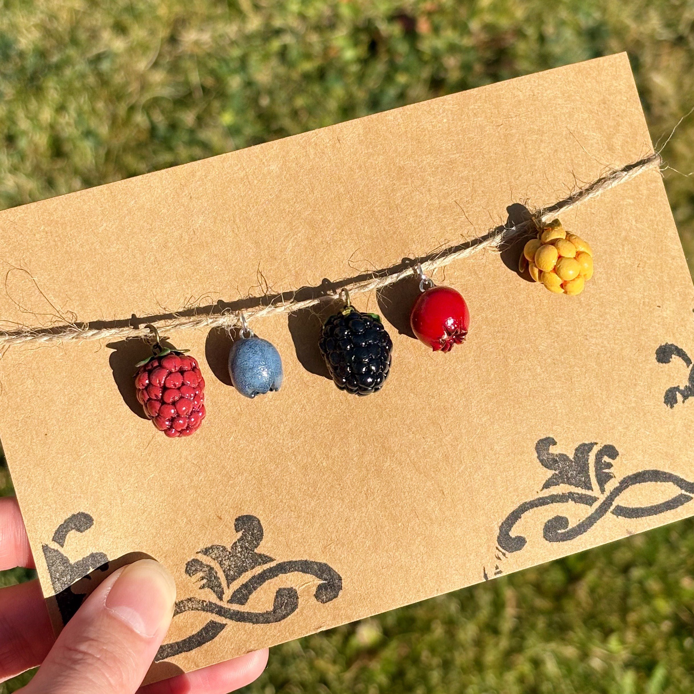 Forager's Wild Berries Charms - Five Pack